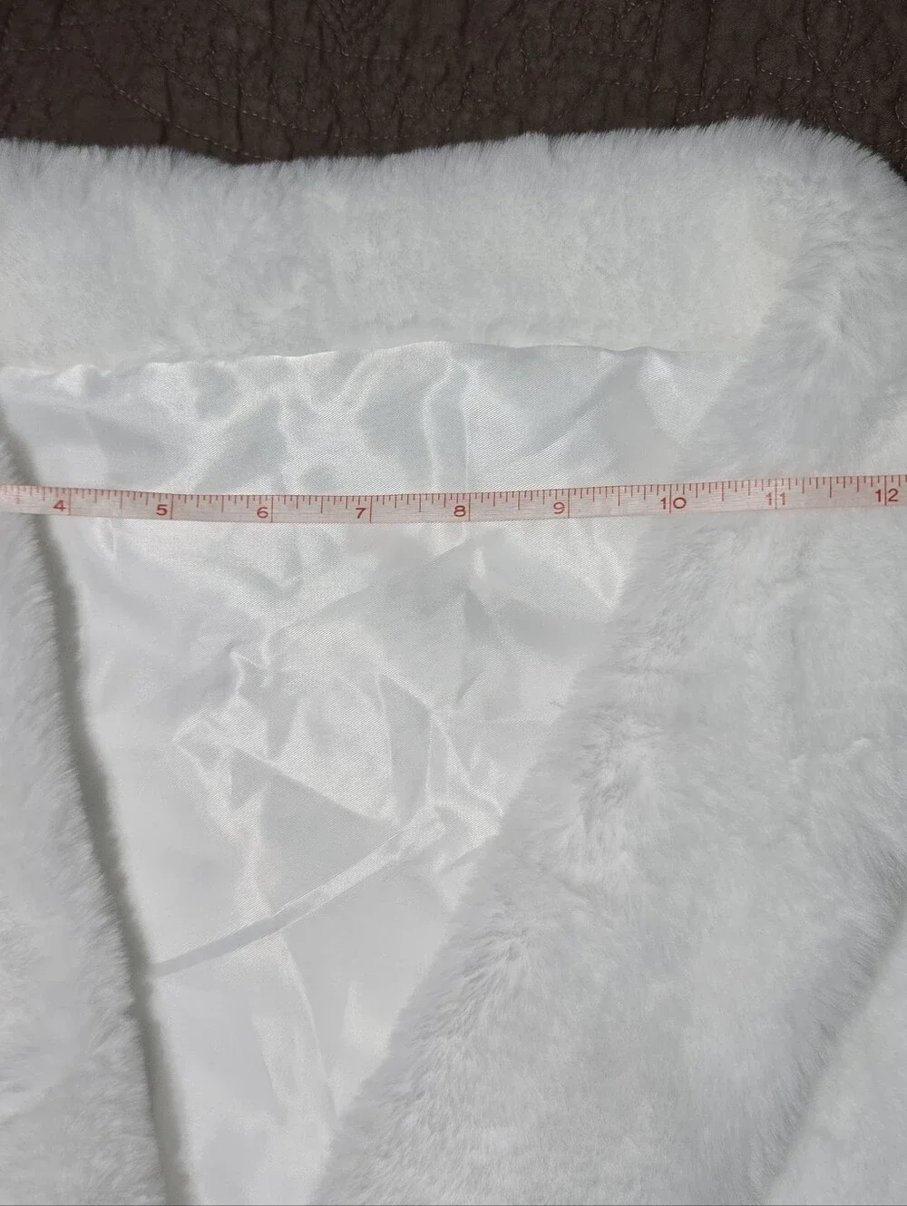 Faux Fur Bridal Caplet Wrap Winter Warm Stole Shawl Shrug Neck Warmer Snow White
